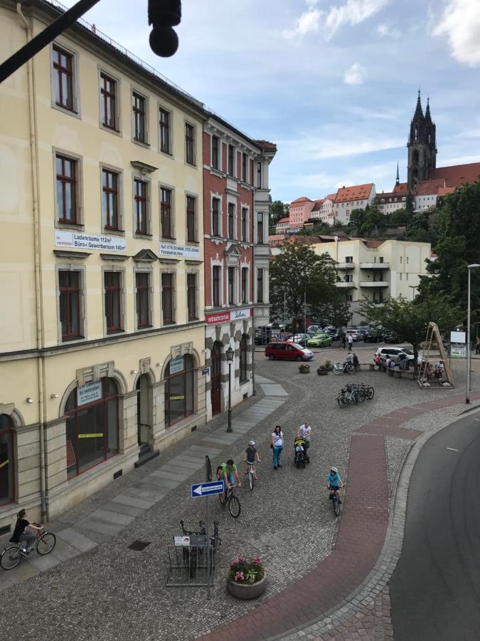 Apartments At Old Town Bridge Altstadt, Elbestrand, Fahrradweg, Schiffsanleger Meissen Exterior photo